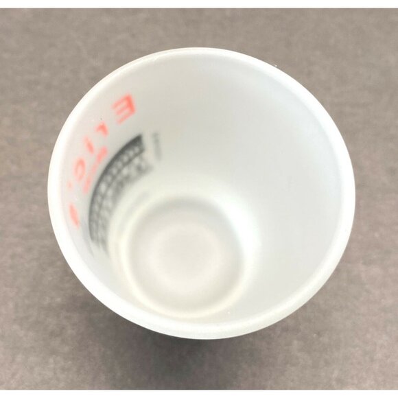 Erics Bar Shot Glass Orange Beach Florida Souvenir Frosted Glass - Picture 3 of 7